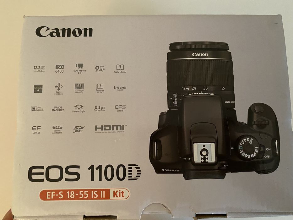 Фотоапарат Canon EOS 1100D Kit 18-55