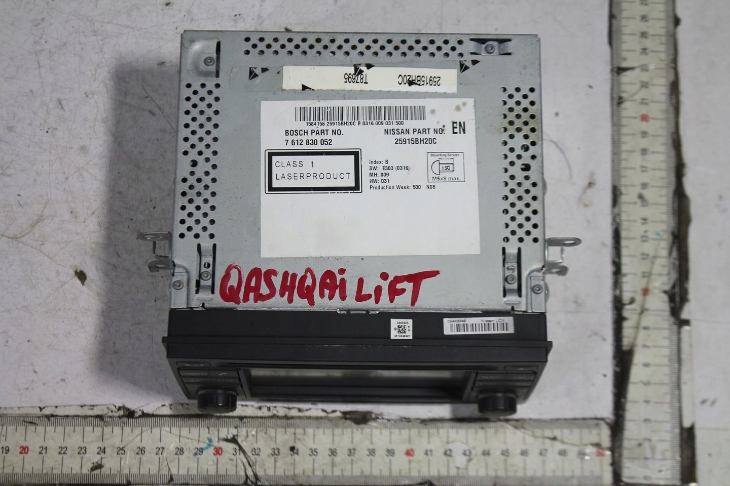 RADIO NAWIGACJA 25915BH20C QASHQAI J10 LIFT 09-13