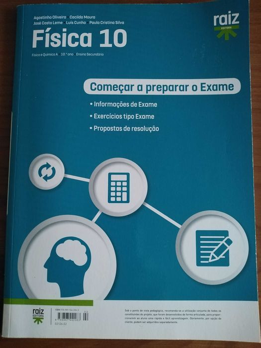 Fisica e Quimica 10º e 11ºano- Cadernos de atividades (como novos)
