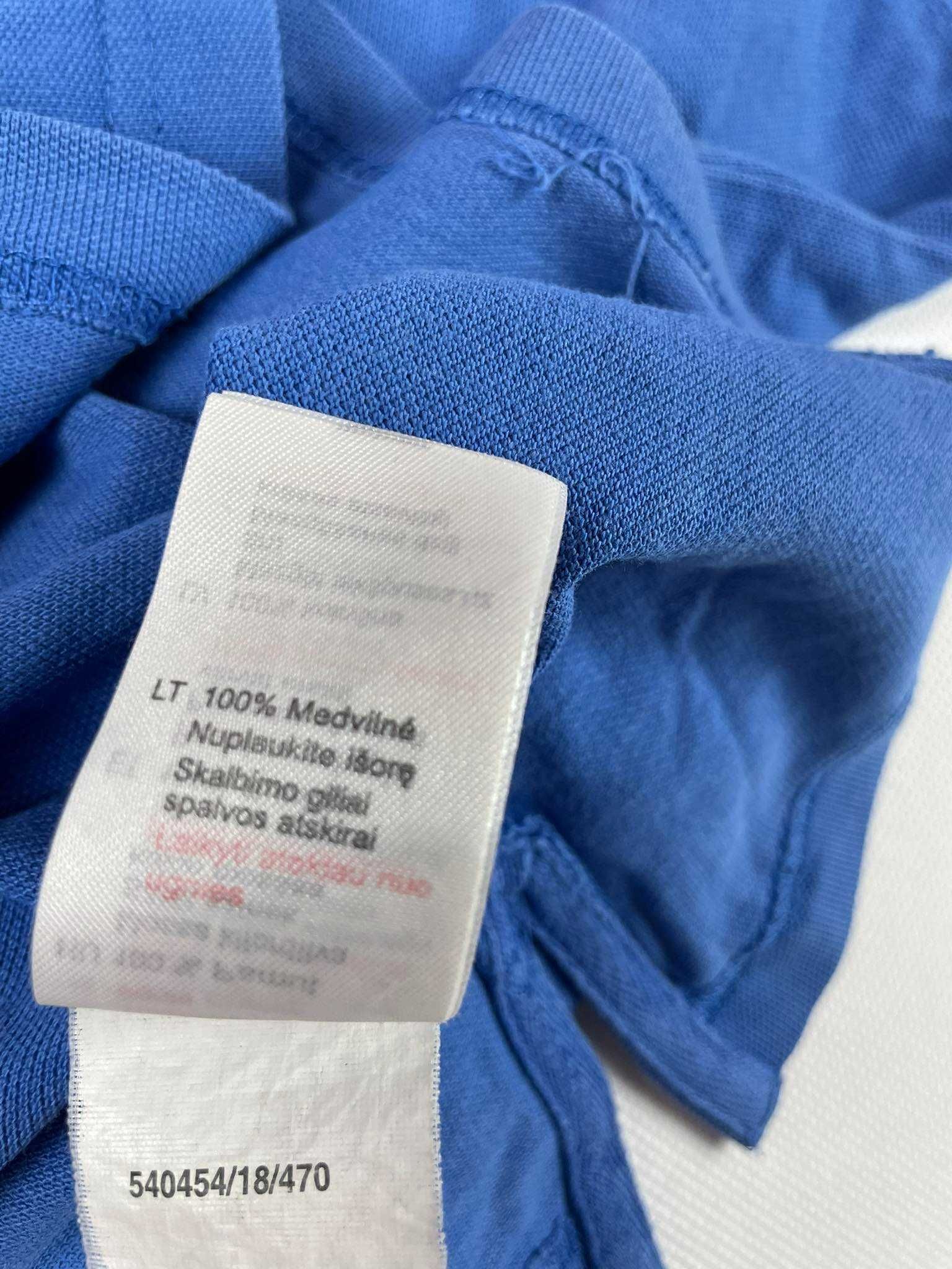 Koszulka Polo Pierre Cardin regular fit niebieska XL