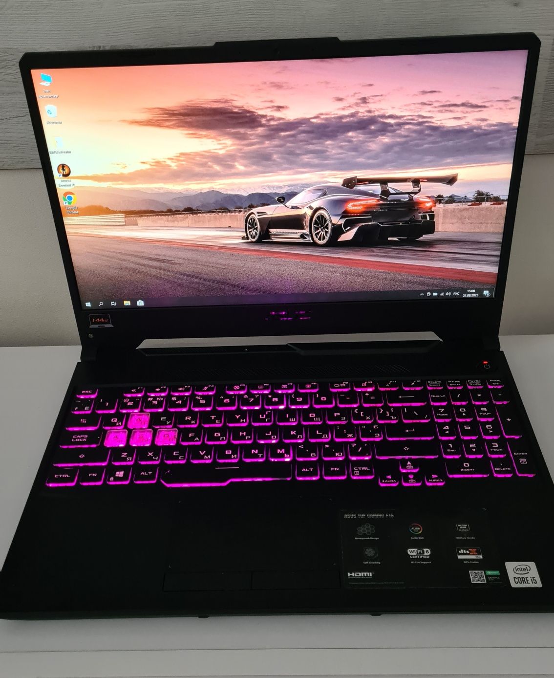Магазин. Игровой ноутбук Asus fx506Li 144hz i5 gtx1650ti 16 gb ssd