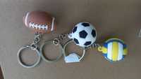 Porta-chaves futebol, basebol, voleibol