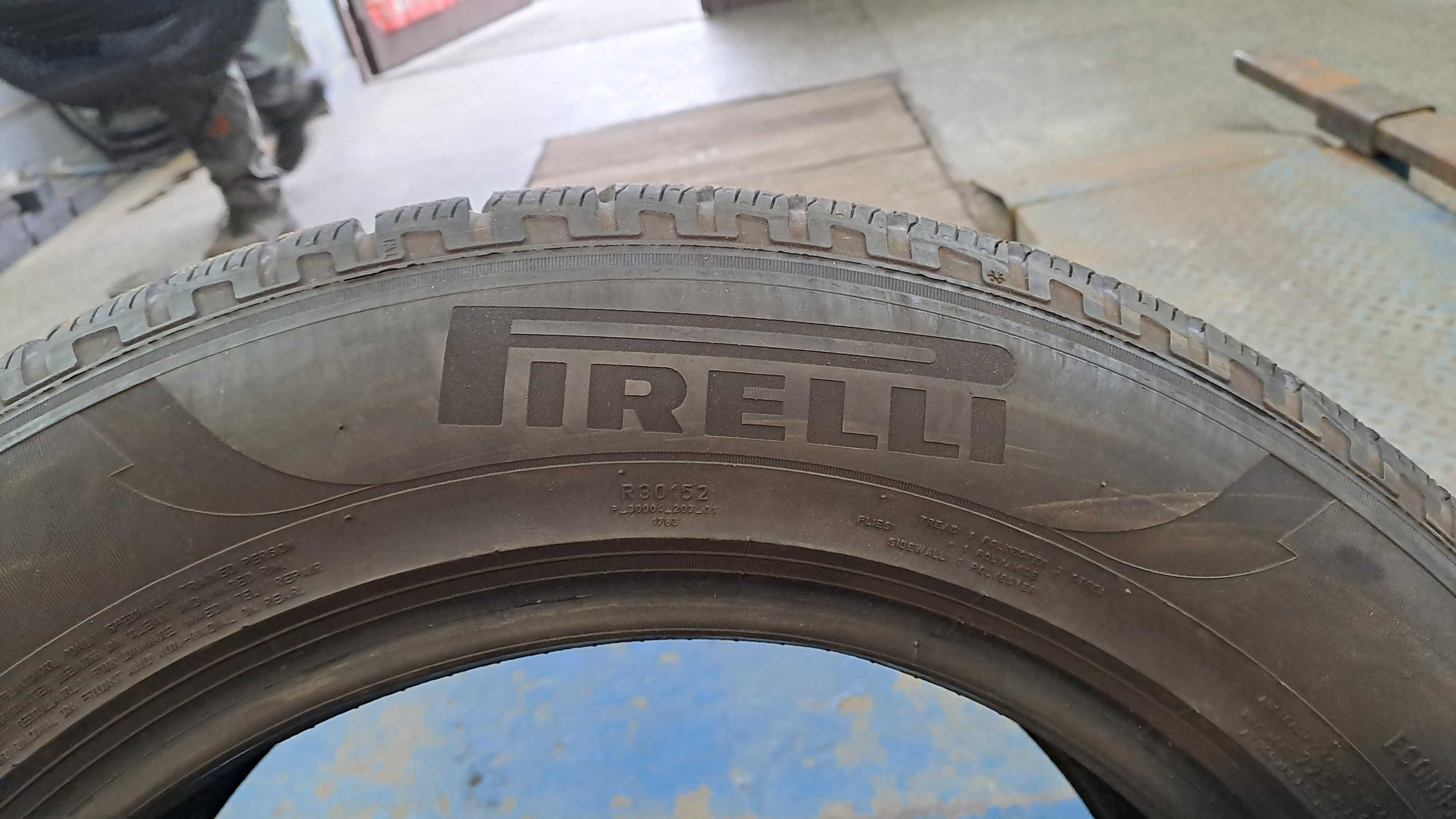 215/65r17 pirelli opony zimowe uzywane 6mm bieznik