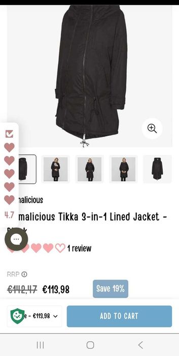 Зимова фірмова куртка для вагітних пуховик для вагітних парка