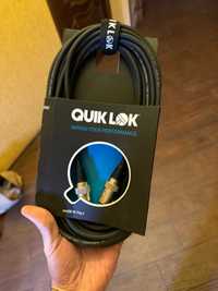 Микрофонный кабель XLR - XLR Quik Lok