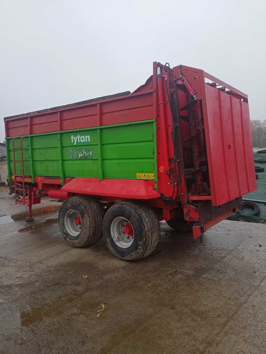 Rozrzutnik obornika Unia Tytan 10 plus stan bardzo dobry pierwszy wł.