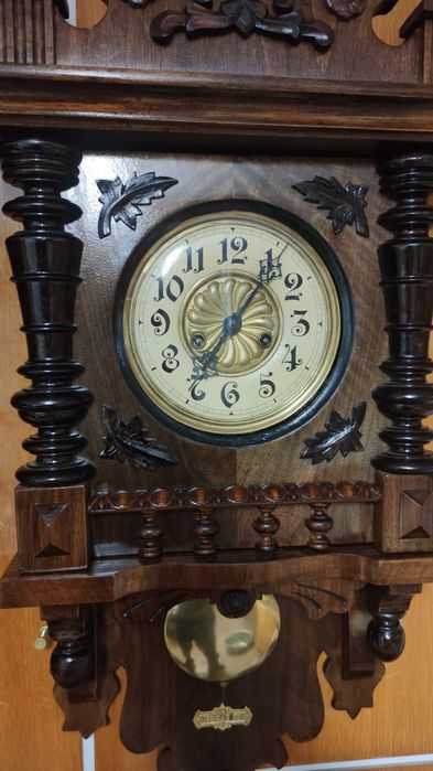 Zegar wiszący Ślązak Gustaw Becker