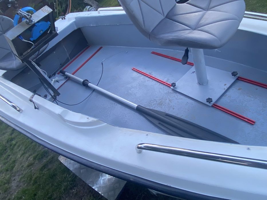 Lodka rekrecyjna lodz wedkarska łodka, projekt do skonczenia