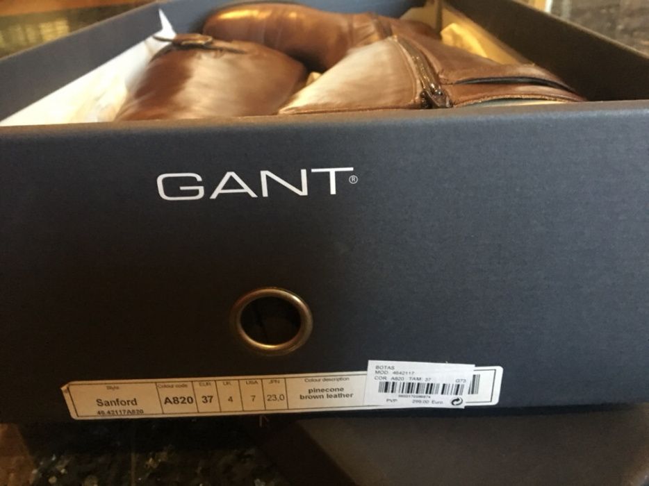 Gant botas Originais Novas em caixa, nunca usadas.Valor não negociavel