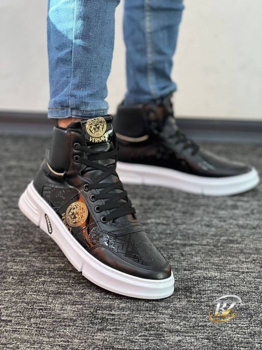 РАСПРОДАЖА ! brbr Louis Vuitton мужские зимние кроссовки бежевые