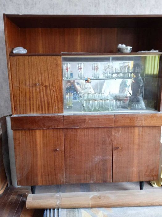 сервант для кухни, гостиной, дачи СССР