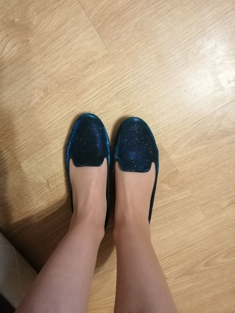 Buty damskie  baletki bakeriny półbuty  niskie r38