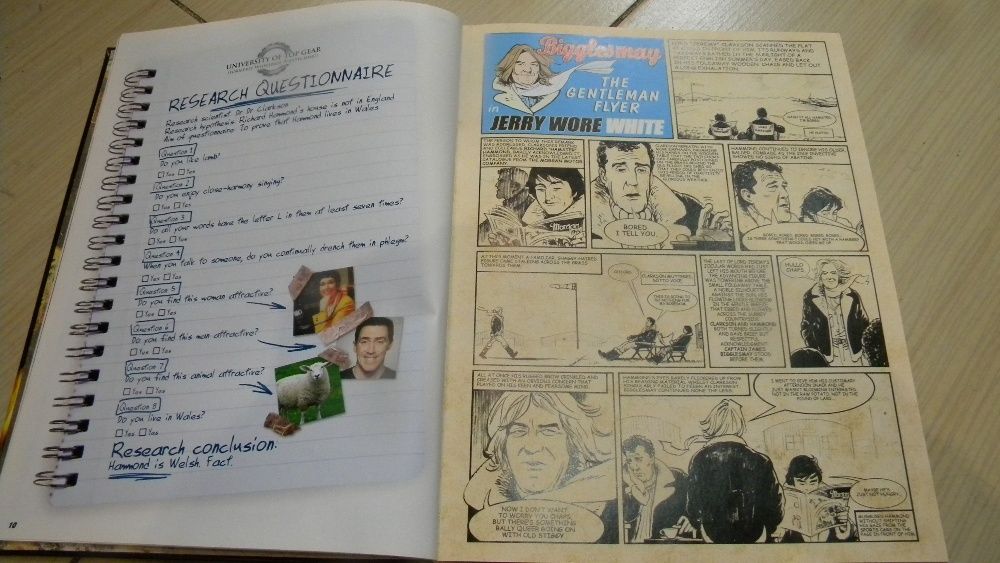 Album The BIG BOOK of TOP GEAR 2010 w języku angielskim