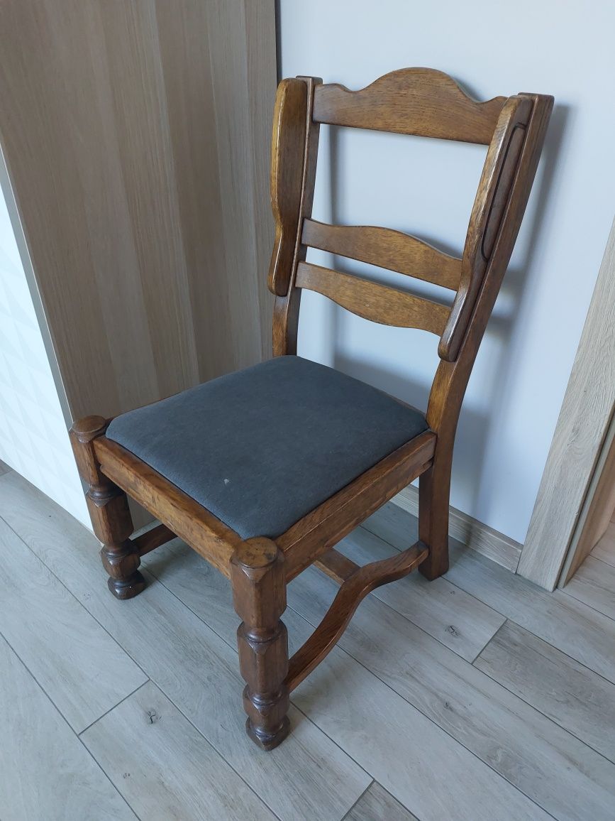 Krzesła 4 szt. Drewno