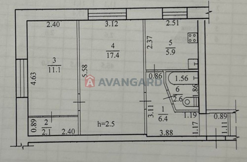 Продам 2к.кв. Ціна ВАУ! 23300$