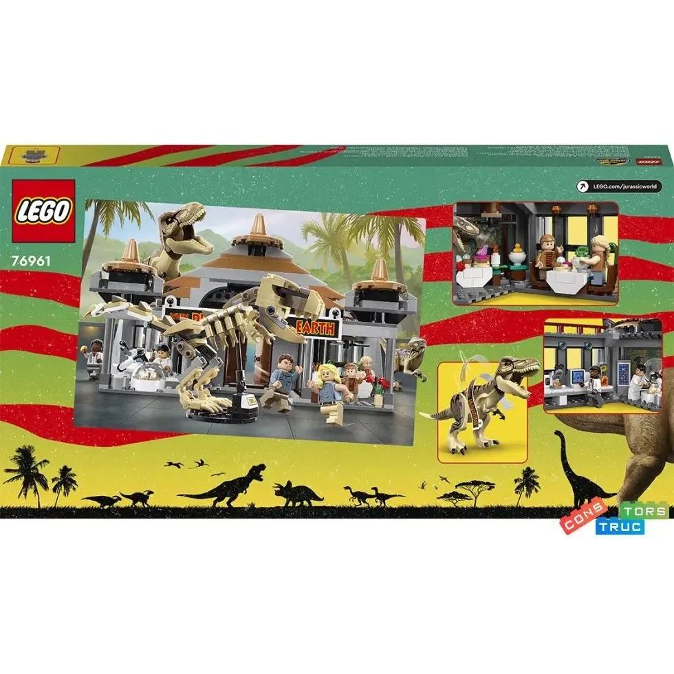 Конструктор LEGO Jurassic World Центр для відвідувачів