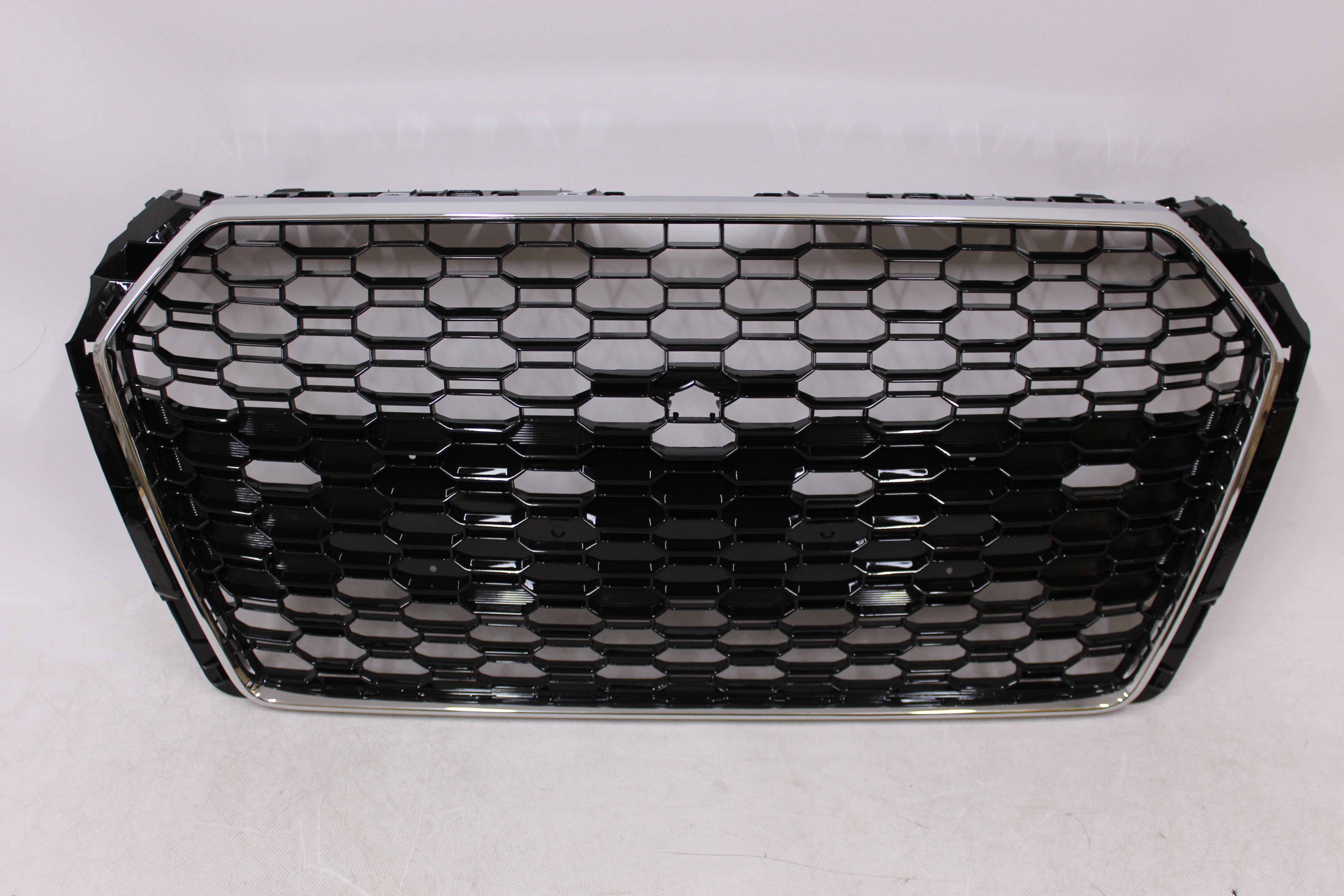 GRILL Atrapa chłodnicy AUDI A4 B9 15-19 RS-LOOK BLACK S-line NOWY