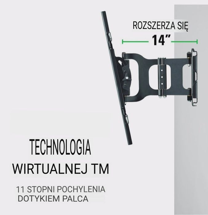 Uchwyt stojak wieszak do telewizora 37-80" 58 kg extra strong SANUS