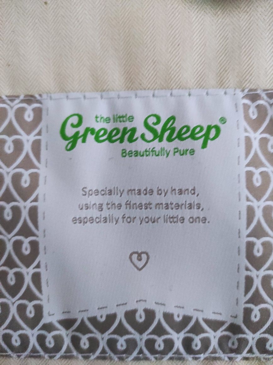 Green Sheep materacyk do gondoli lub kosza Mojżesza