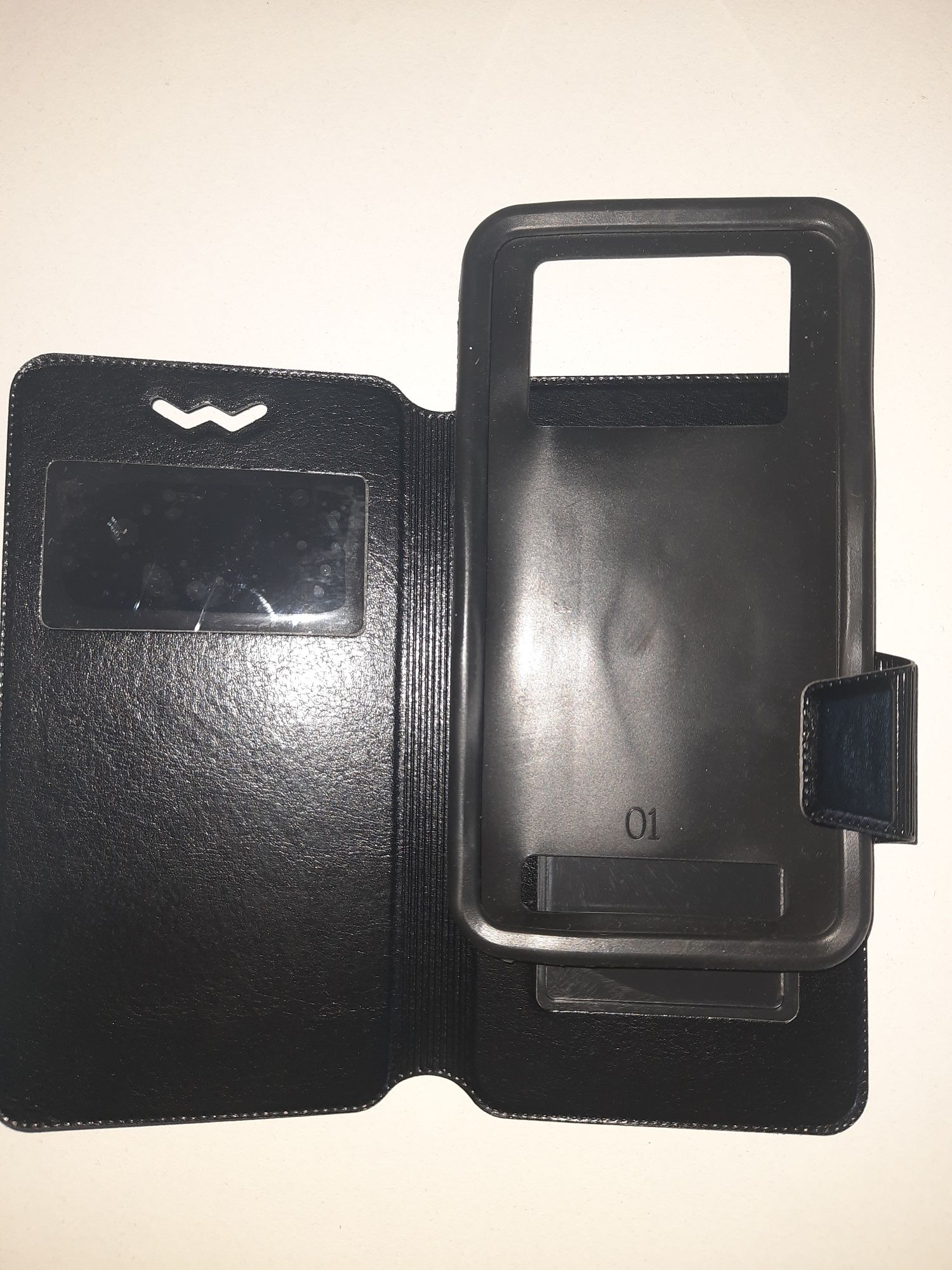 Чехол книга Universal Book Cover Soft Touch Slider 5.5" Black