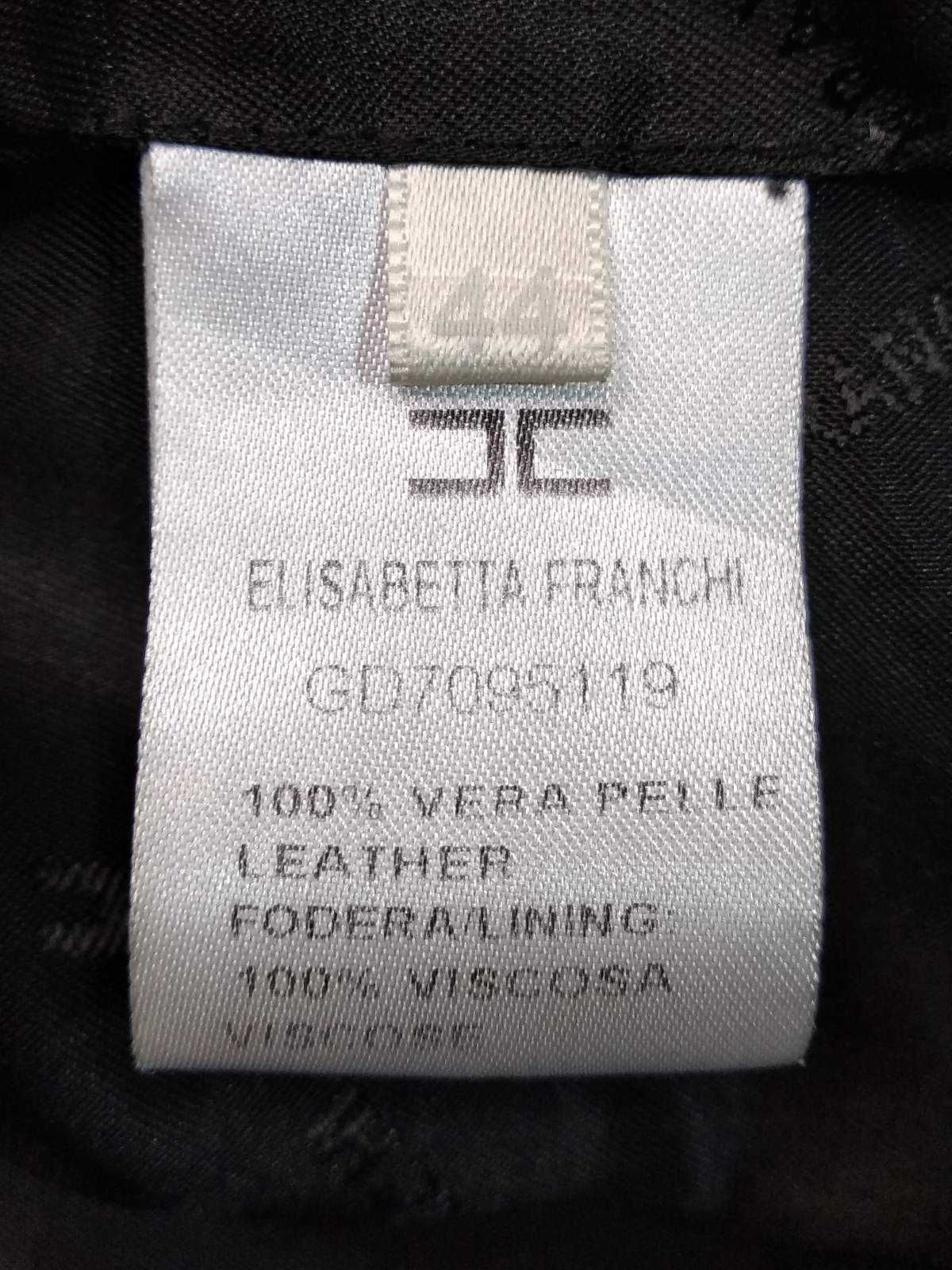 Куртка кожаная Elisabetta Franchi