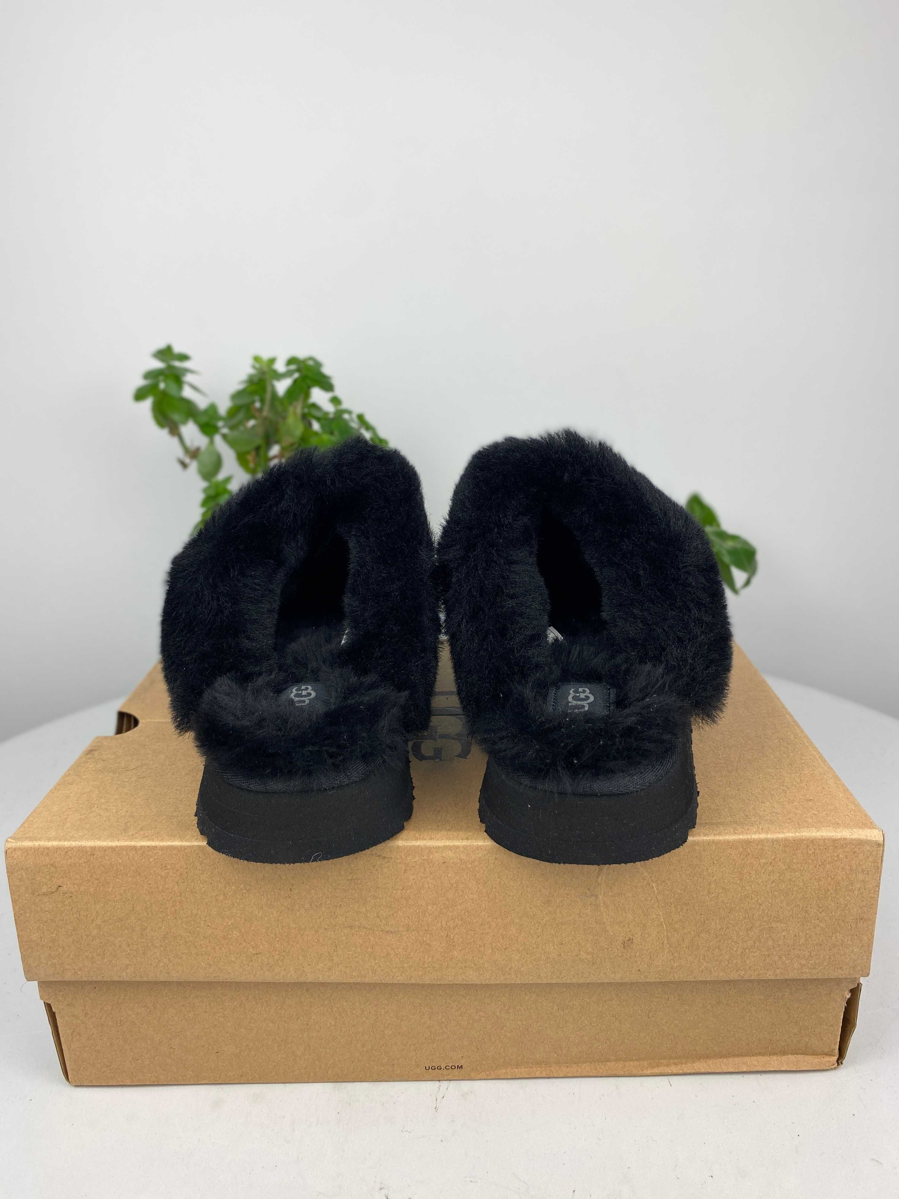 czarne buty kapcie klapki ugg W Disquette r. 39 n181