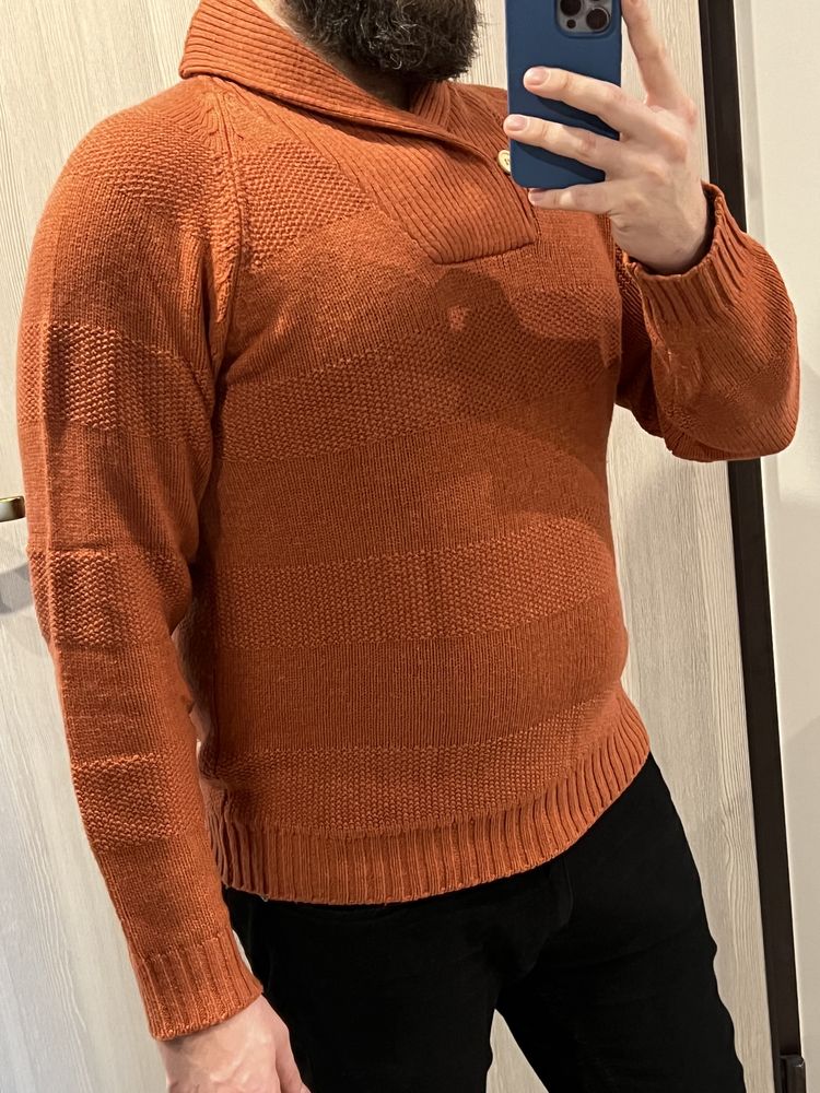 Męski sweter „szalowy” XL Top Secret
