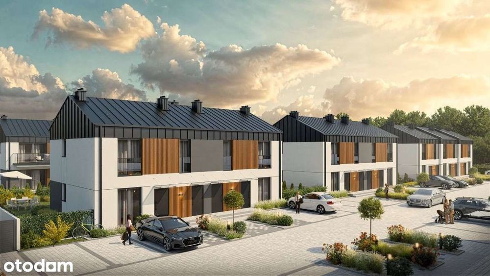 Binków Park - Dom B1 - NOWA INWESTYCJA - Ogródek Parking DOM