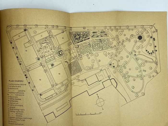 Gajewski Przewodnik po Ogrodzie Botaniczym Uniwersytetu Warszawskiego