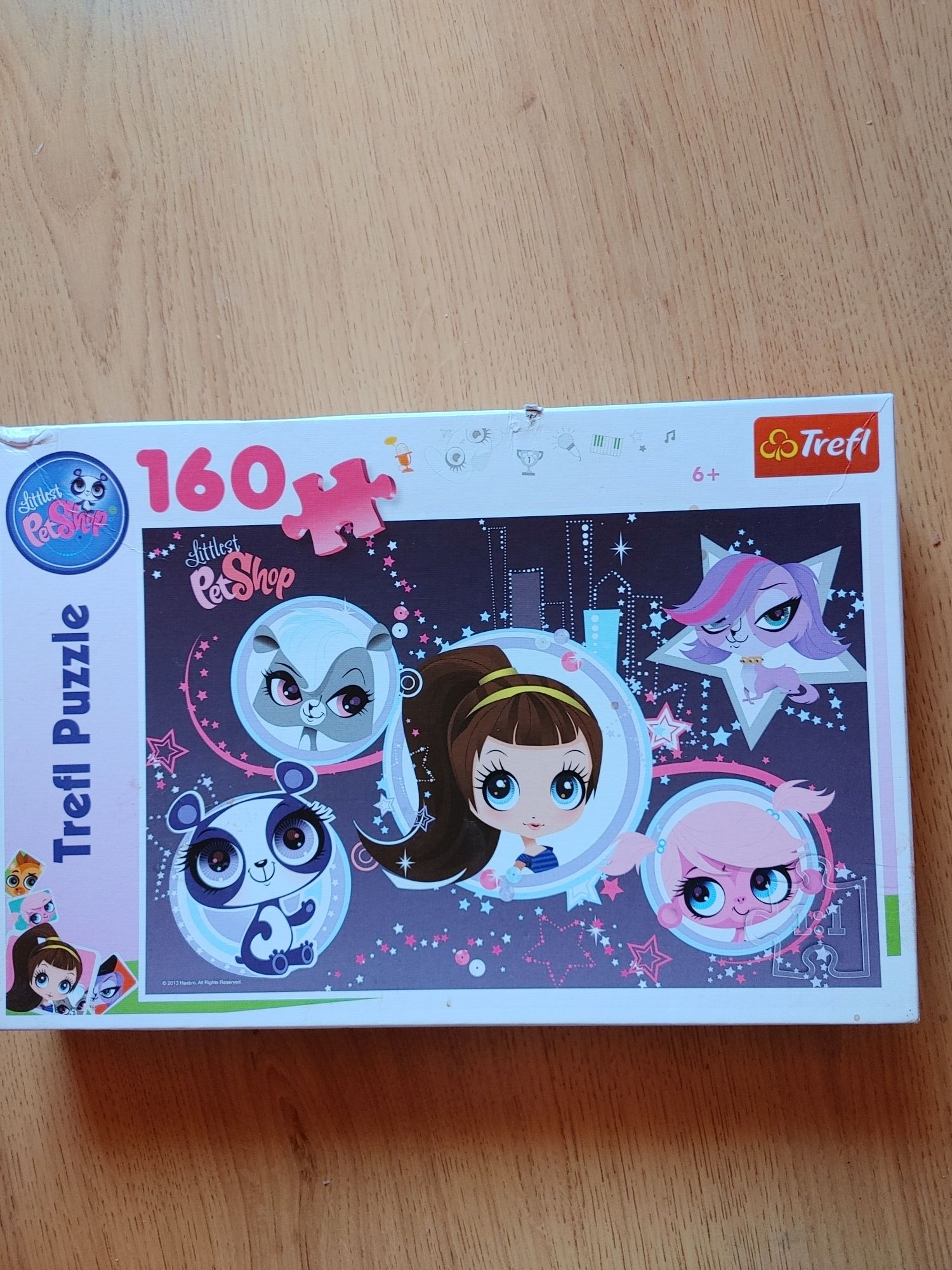 Puzzle 160 szt Littlest pet shop