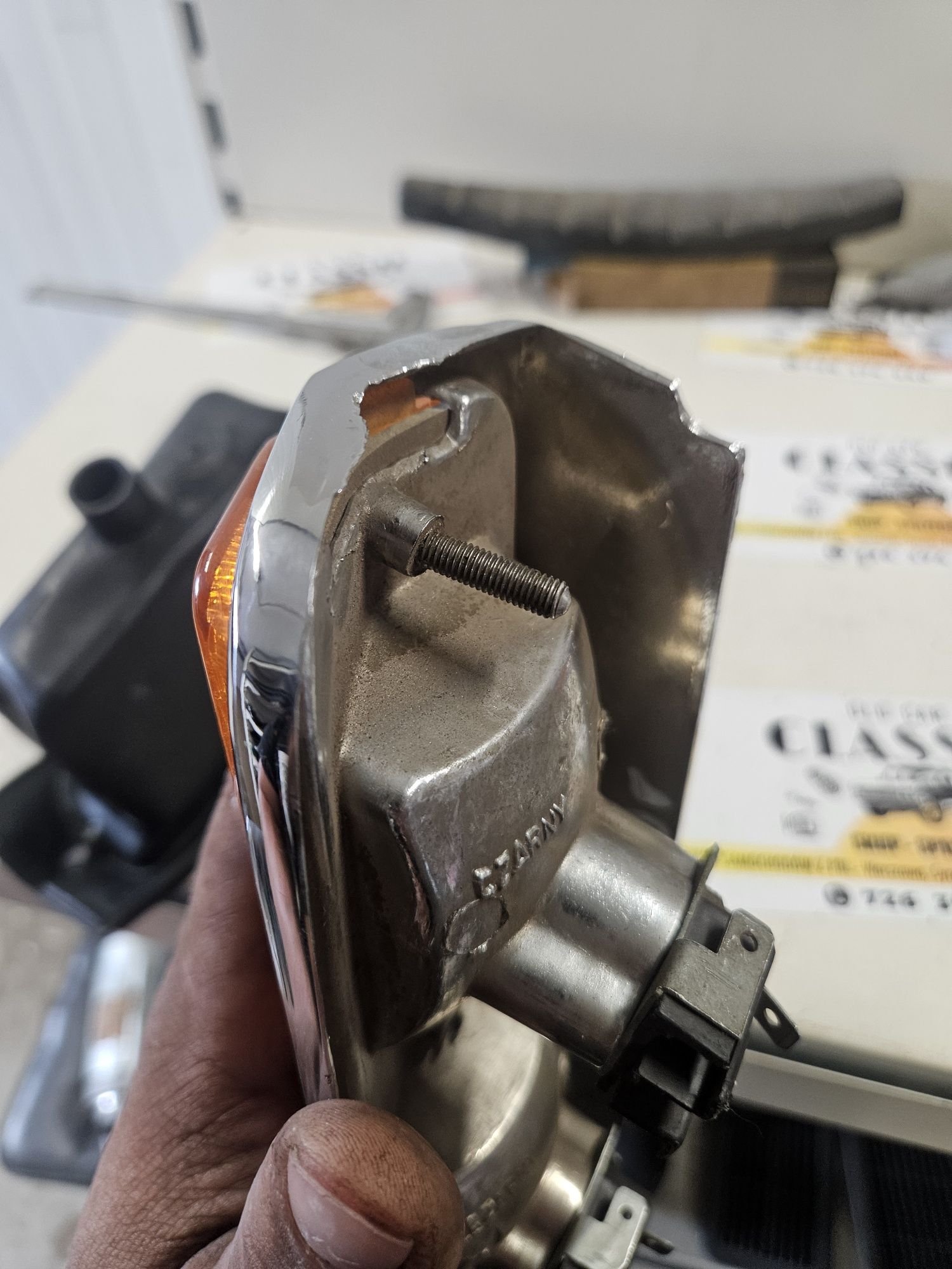 Kierunkowskaz pozycjokierunek  Kierunkowskaz  fiat 125p klasyk