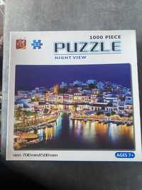 Nowe  puzzle  miasto nocą 1000 elementów