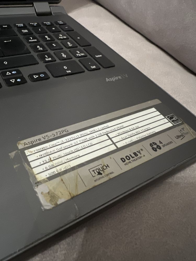Computador Portátil para Peças