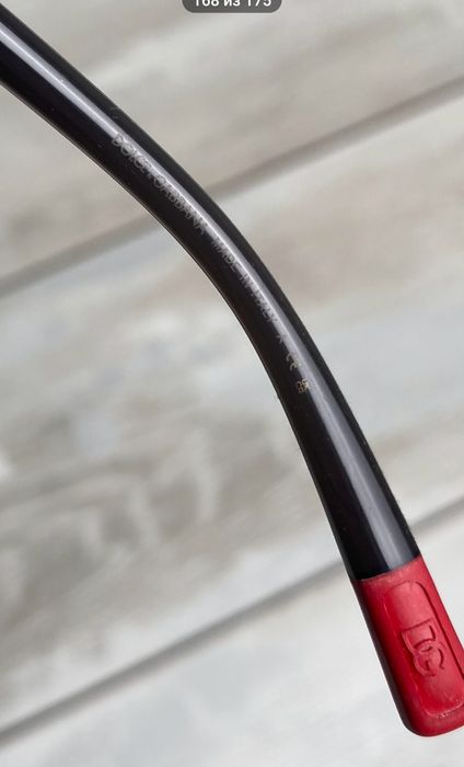 Чорні глянцеві чоловічі оправи  DG 5091 3160 від Dolce & Gabbana!