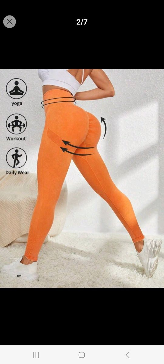 legginsy push up