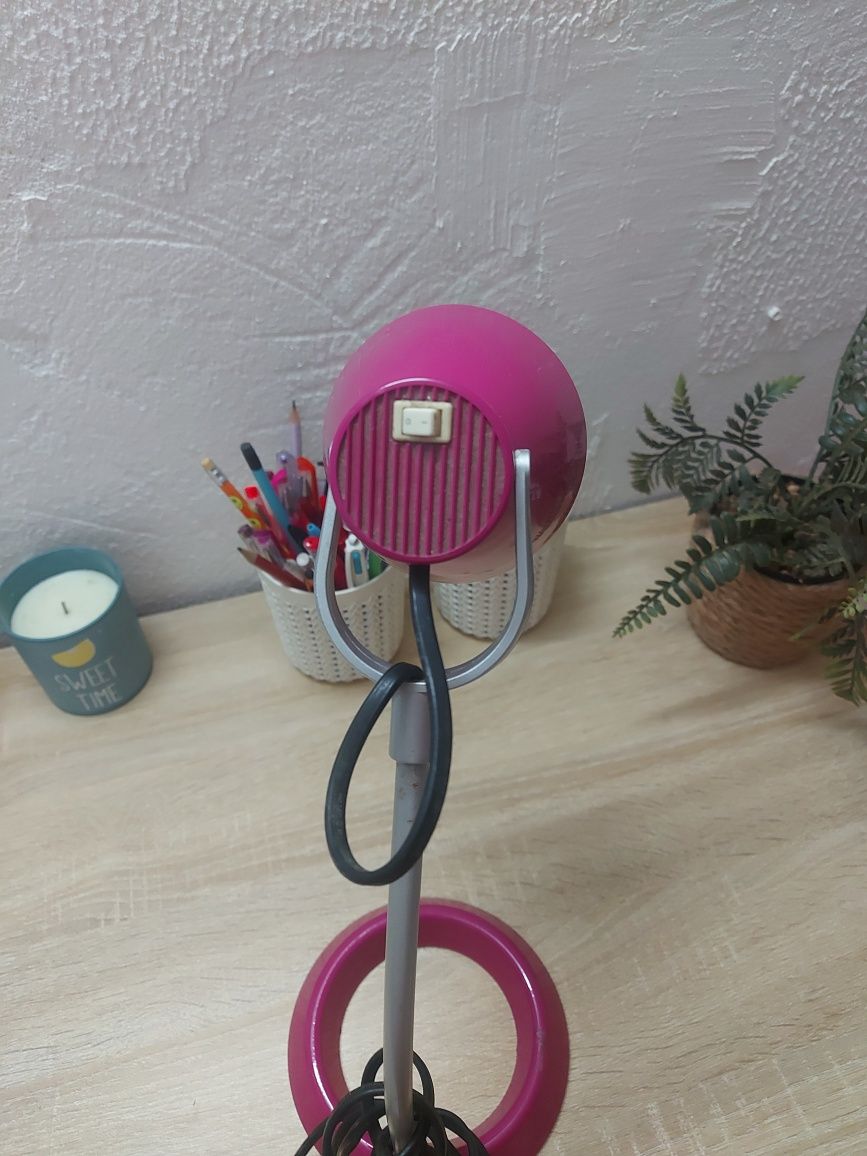 Candeeiro secretaria rosa