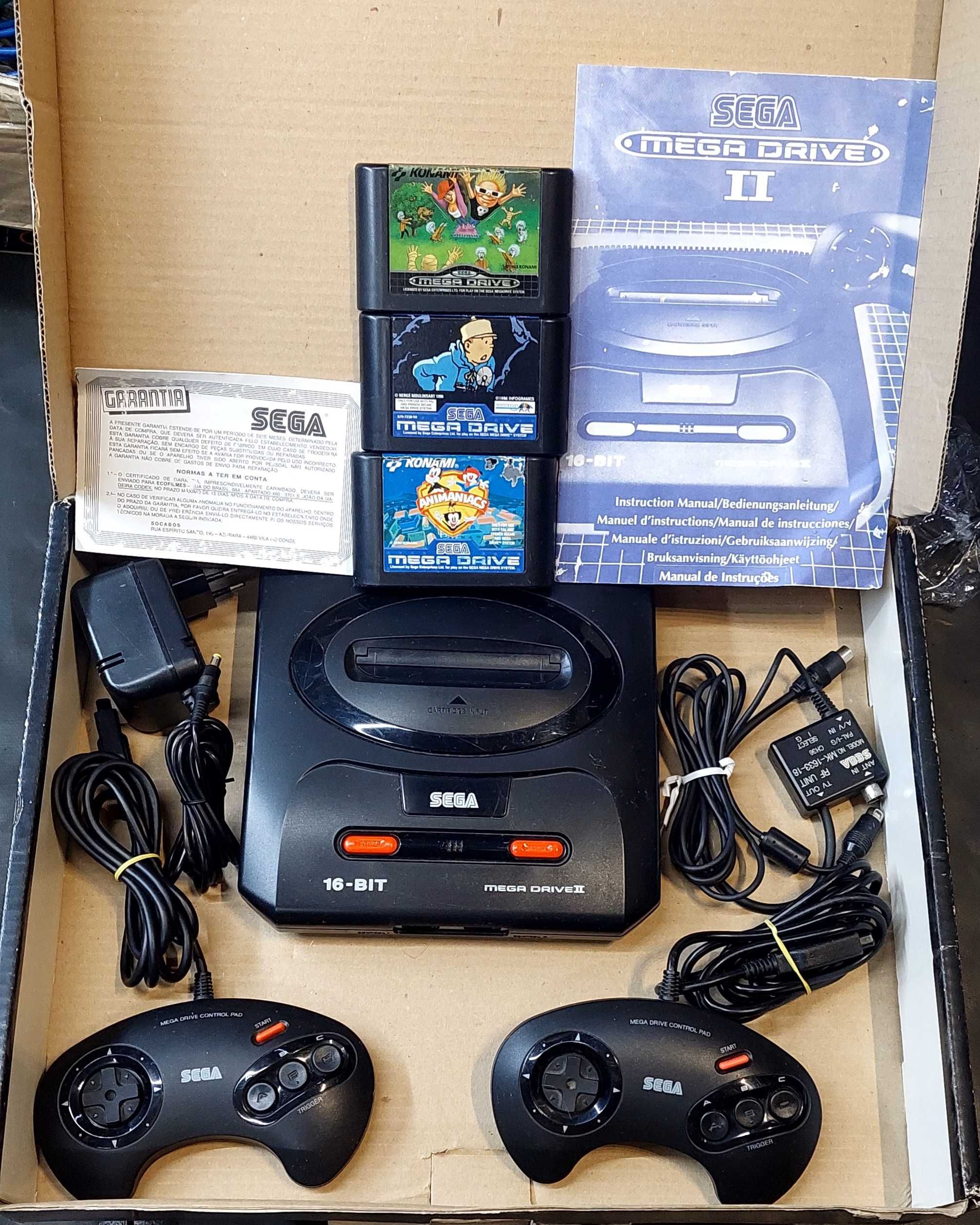 Consola sega mega drive