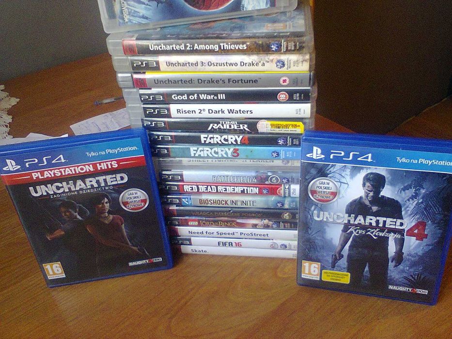 Gry PS3,PS4-Możliwa Zamiana