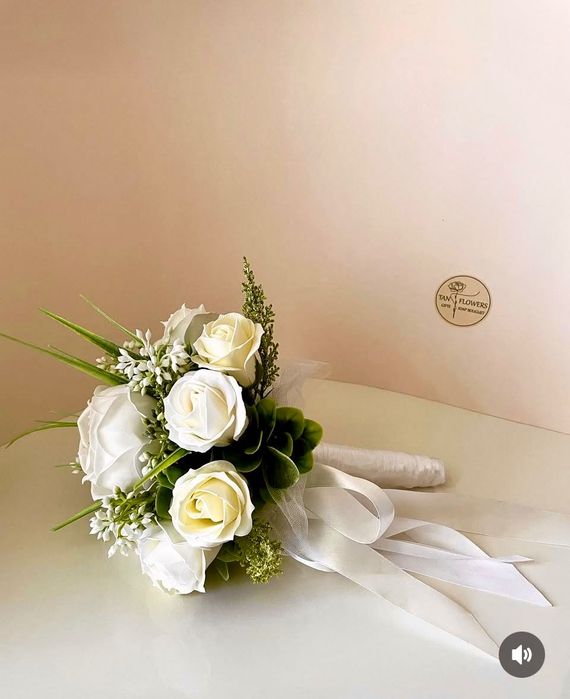 Весільний букет ( дублер), новий, не використовувався