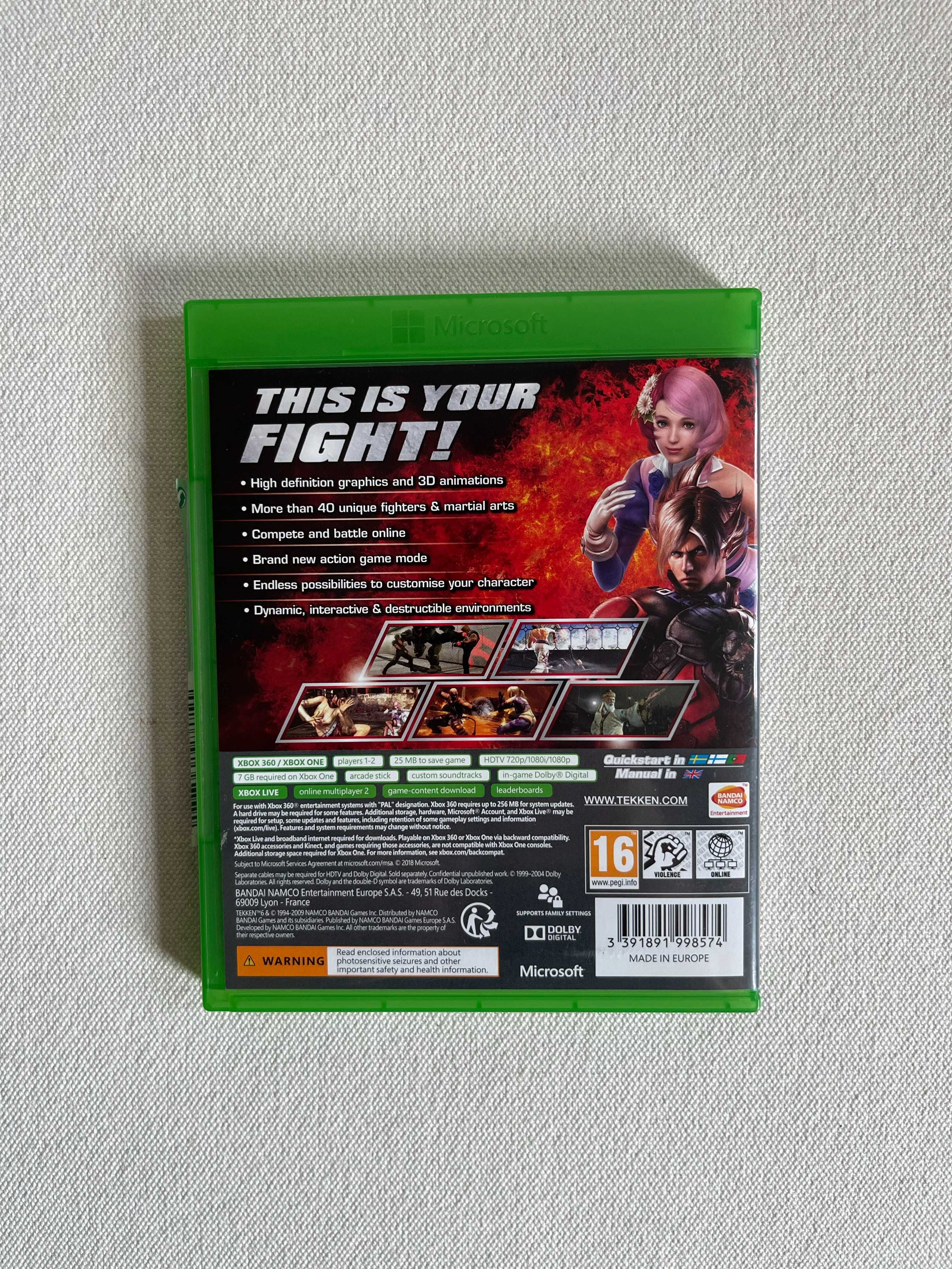 Gra Xbox 360 Tekken 6 Jak Nowa Konsole