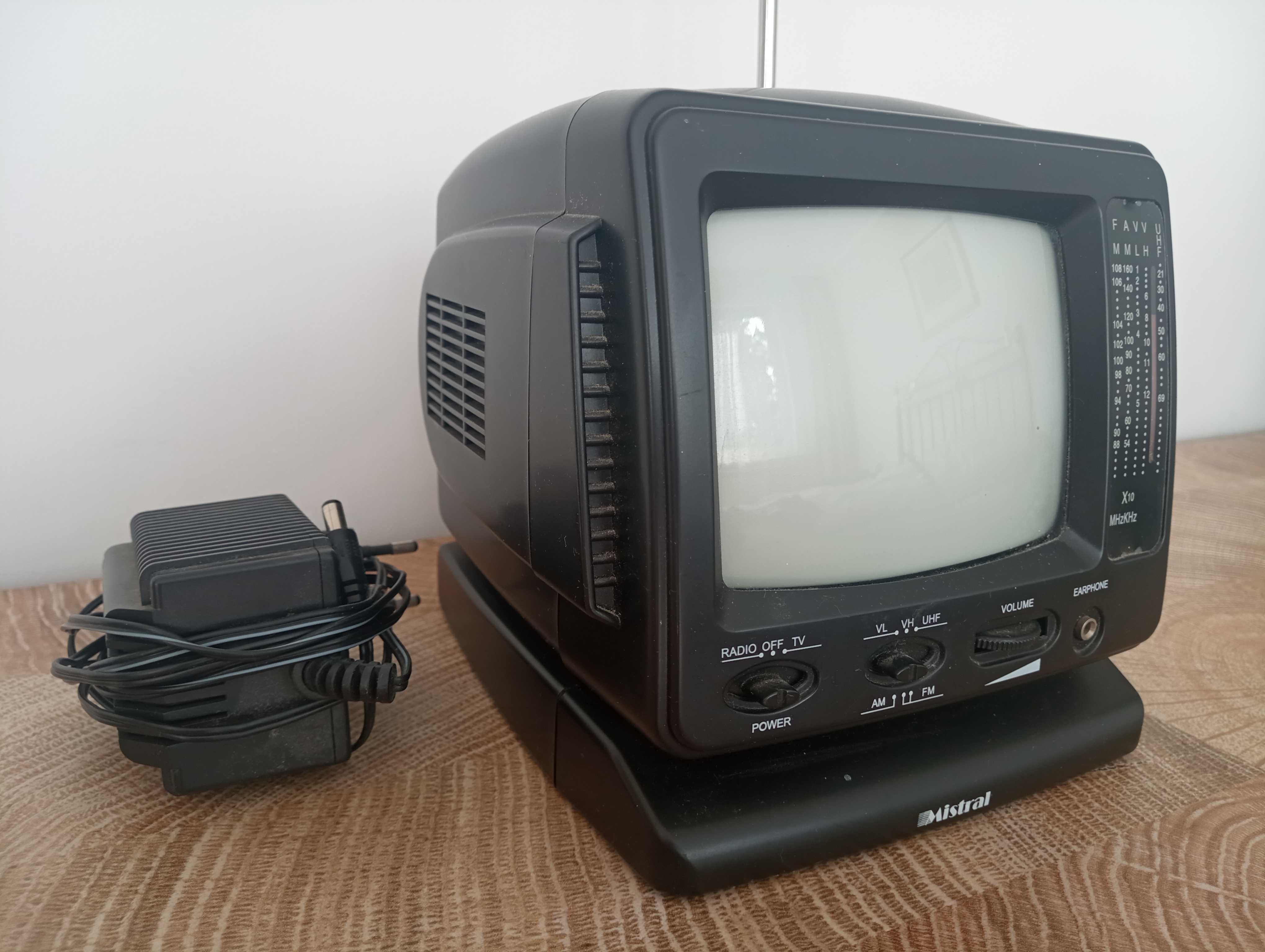 Mini radiotelewizor Mistral vintage PRL