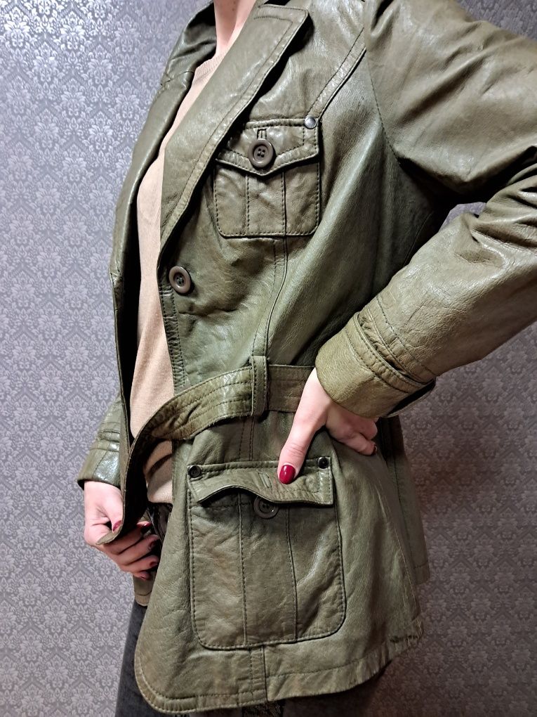 Жакет- куртка кожаная TomTailor