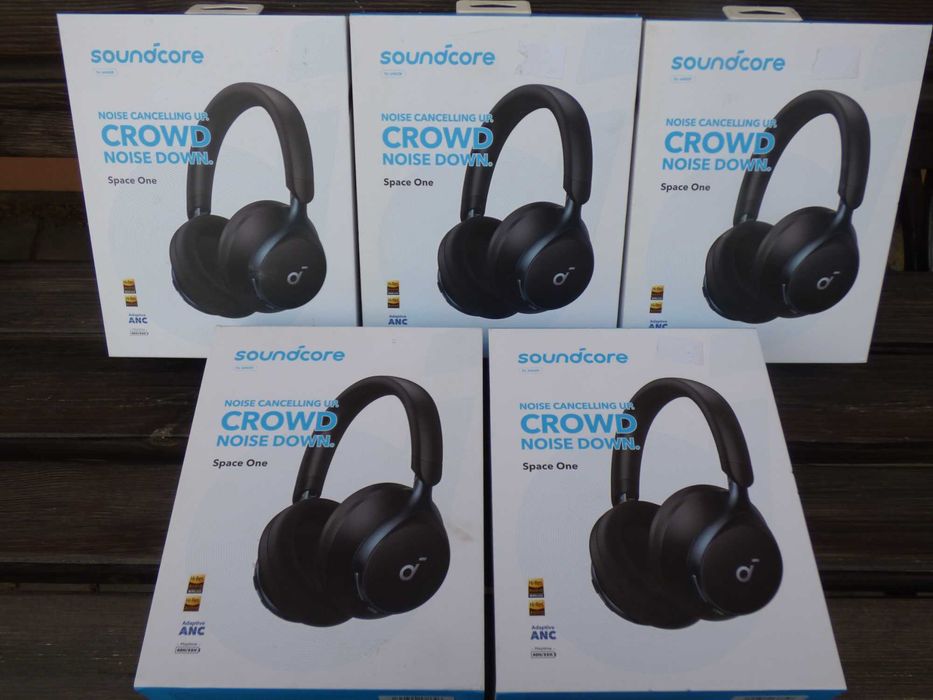 Електрошрот Навушники Anker SoundCore Space One Black оригінал