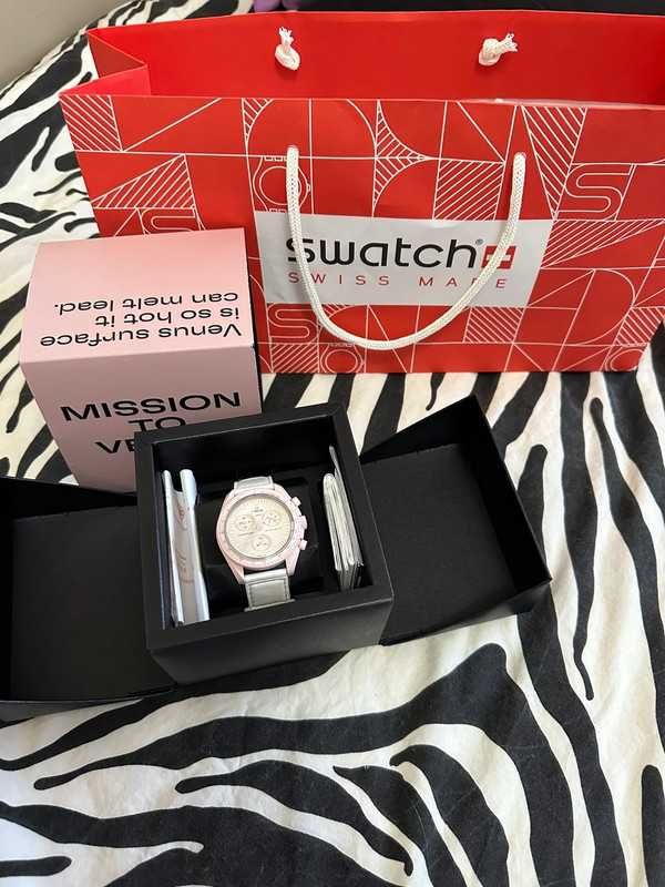 Omega x Swatch Venus SO33P100 Ekskluzywny Model Nowość