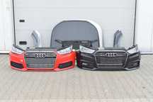 MASKA ZDERZAK GRILL BŁOTNIK LAMPA H7 XENON FULL LED PAS BELKA AUDI A1 8X0