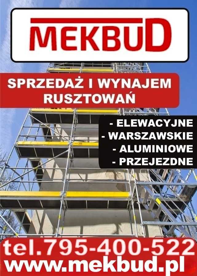 Rusztowanie Warszawskie Drabinka stalowa ocynk ogniowy 2 m uniwersalna