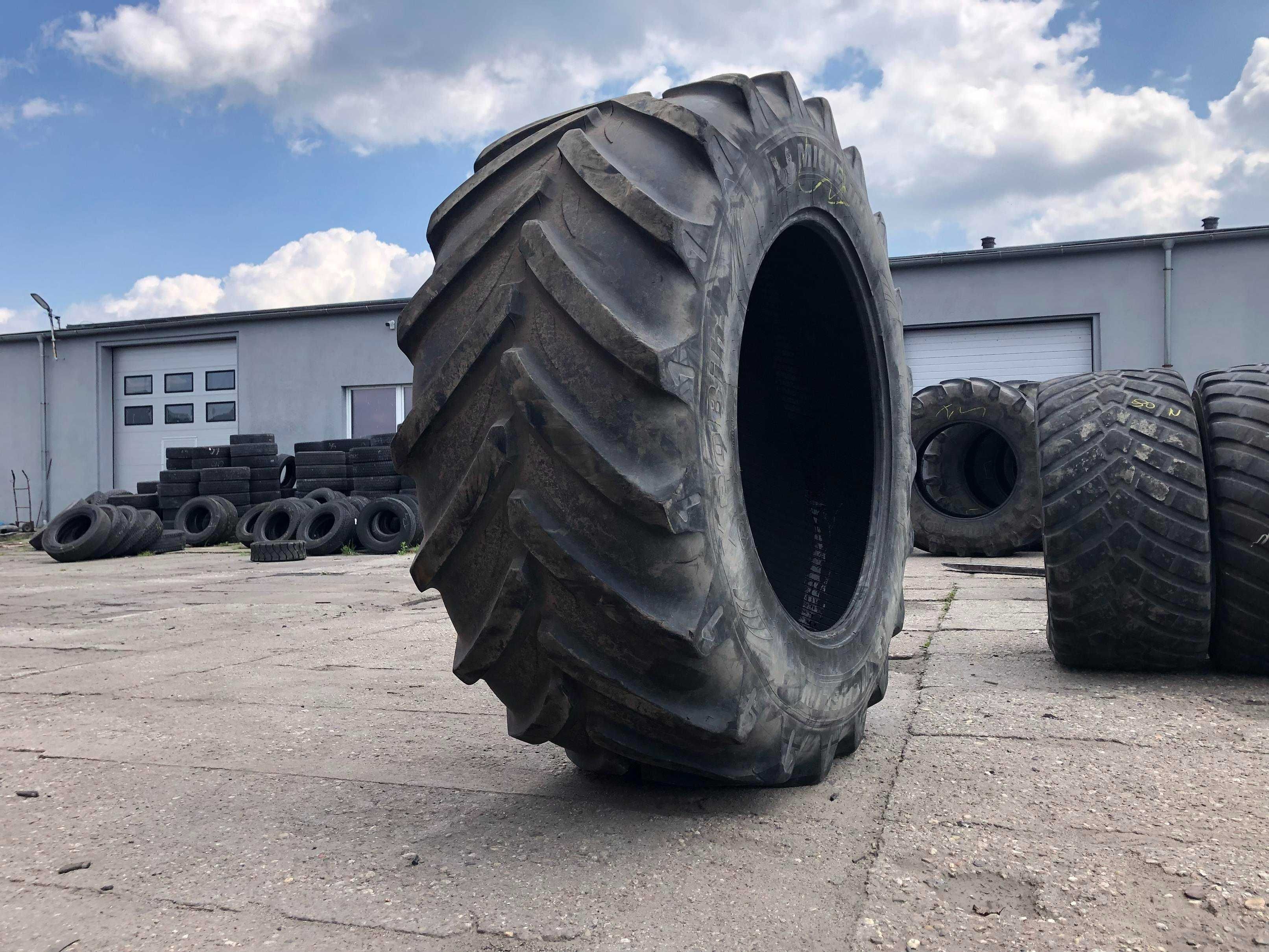 Opona Używana 710/60r42 Michelin XeoBib 60% Bieżnika