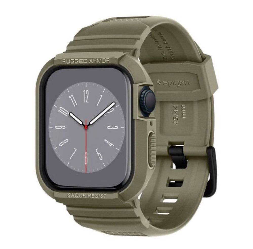 Spigen Etui Rugged Armor Do Apple Watch 44 / 45 Mm