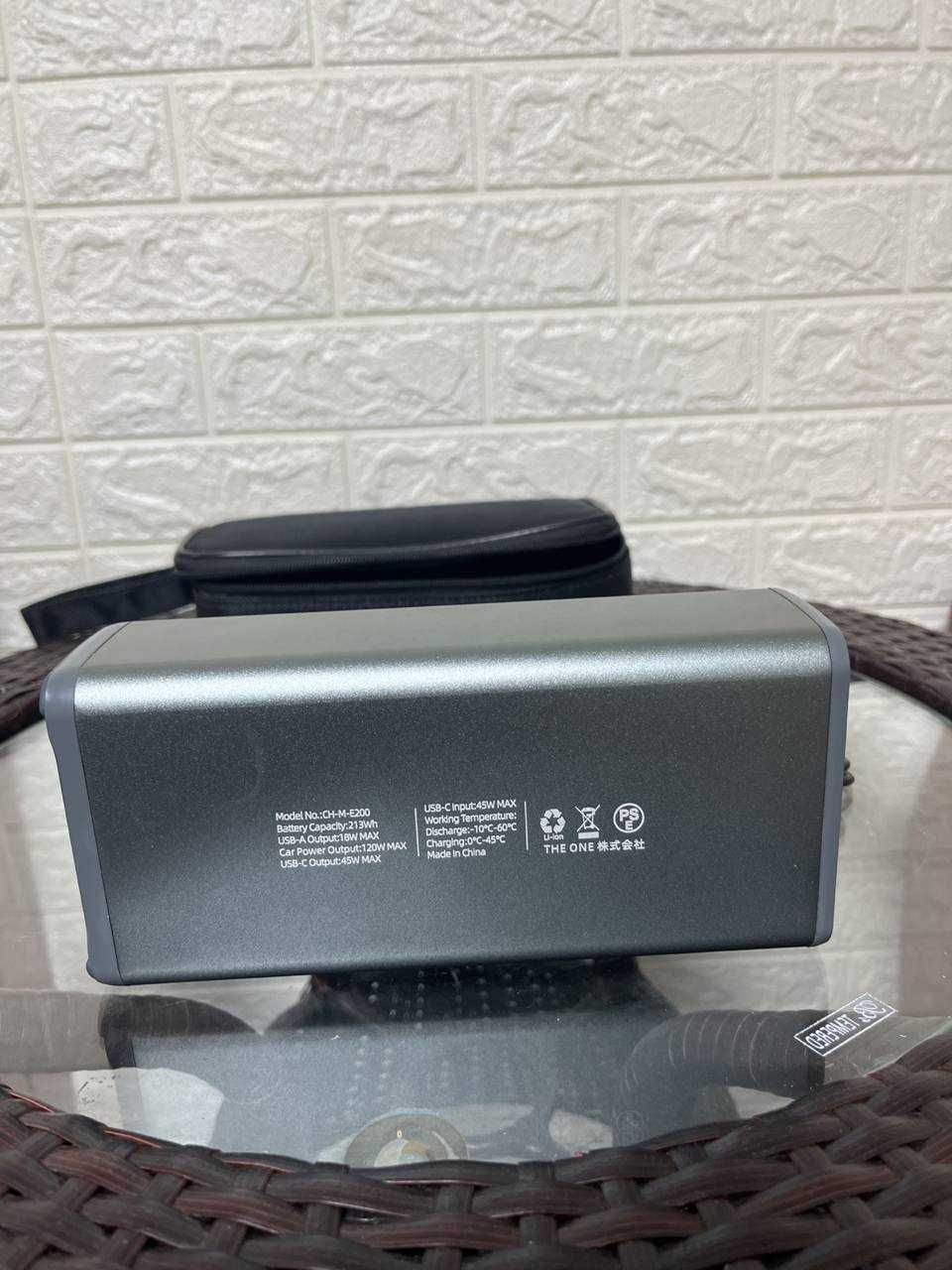 Повербанк 213Вт/г, 60000 mAh Зовнішній акумулятор.Powerbank