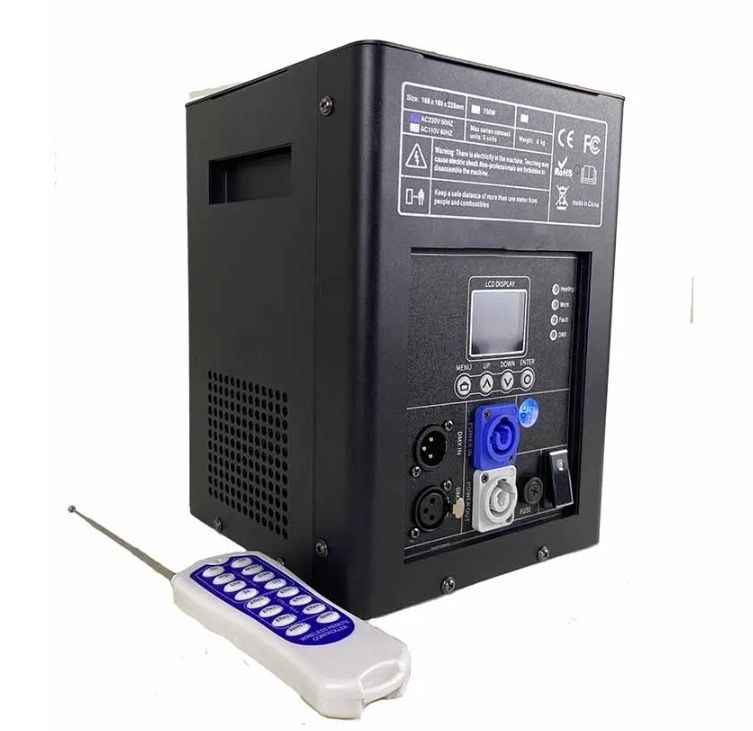[NOVO] Máquinas de Fogo Frio Sparkles • 750W • DMX512